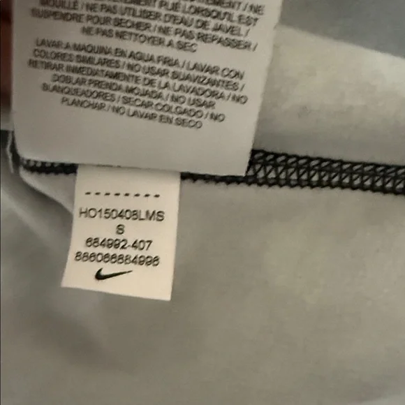 Nike Pro Dri-FIT 1/2 Zip Pullover | S | Blue Digital Print 💙 - Picture 8 of 9